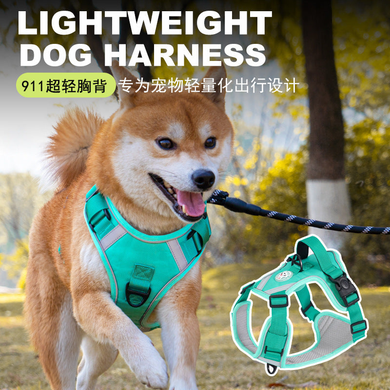 Why a Vest Harness Fits Big Dogs Better
