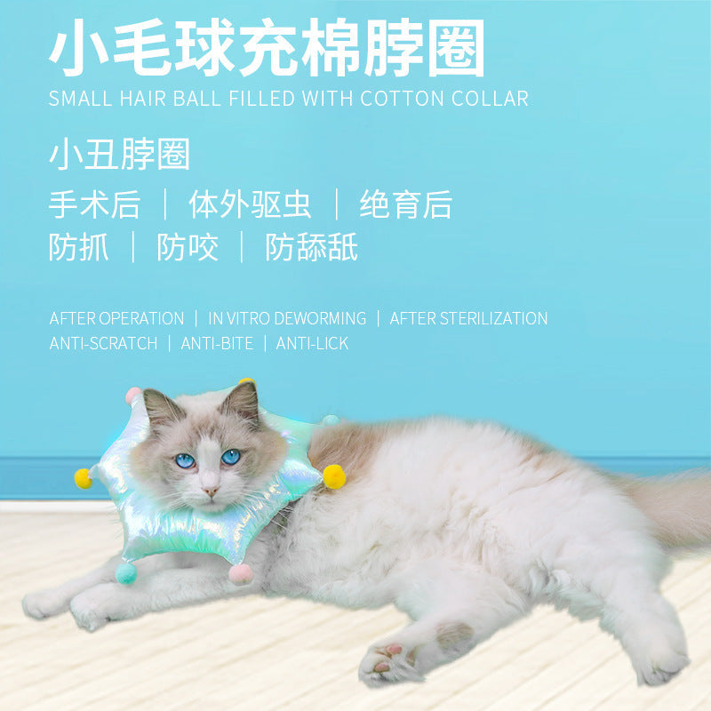 Why a Pom-Pom Recovery Collar Beats the Plastic Cone