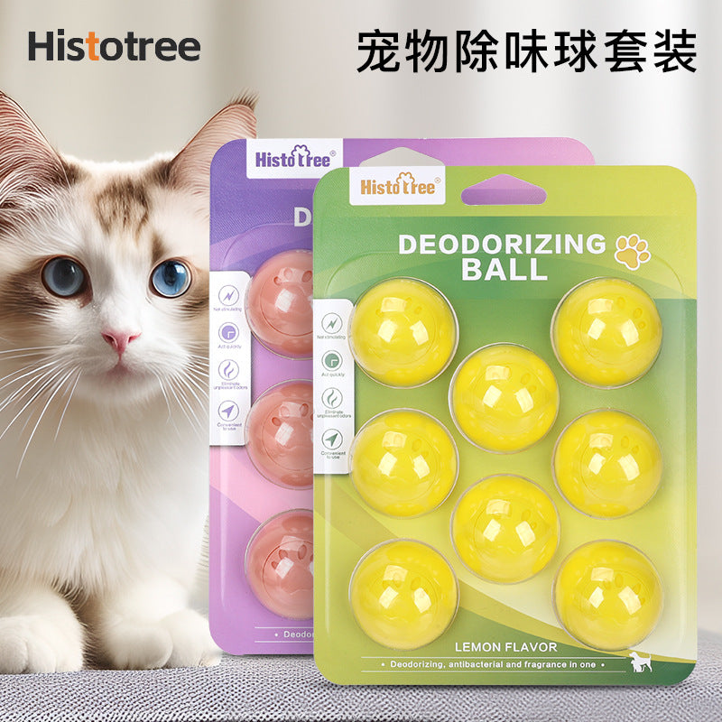 Why Pet Deodorizing Balls Belong Near the Litter Box