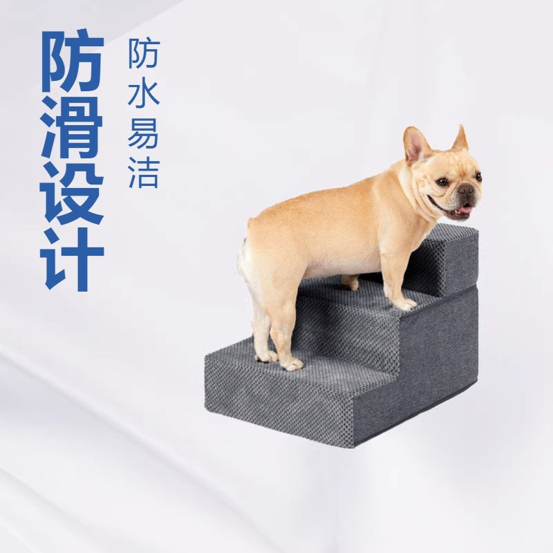 Why Non-Slip Pet Stairs Protect Small Dog Spines