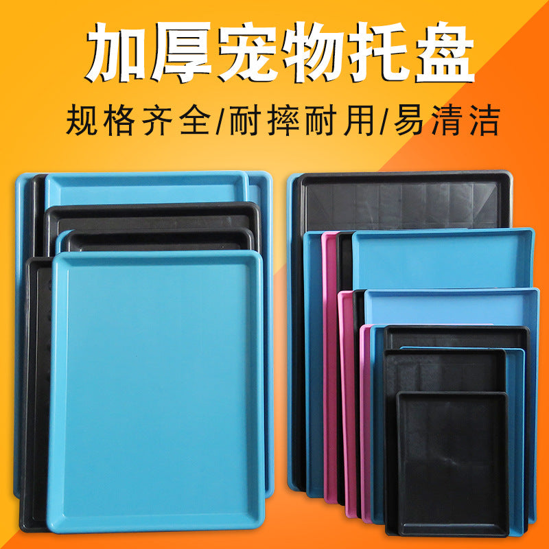 Why a Thickened Dog Cage Tray Beats a Flat Plastic Sheet
