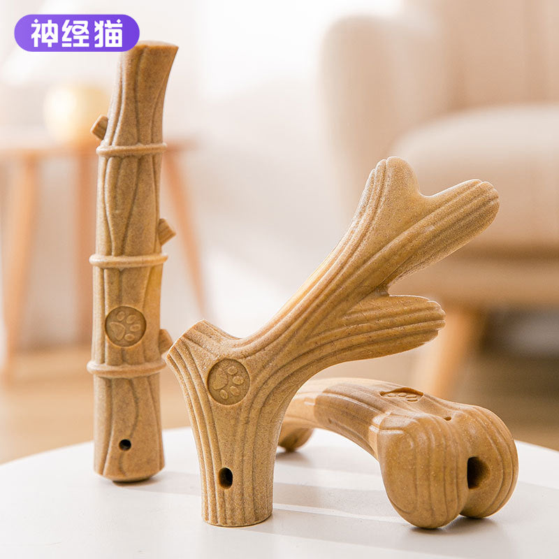 Why a Wooden Antler Chew Stick Outlasts Rawhide