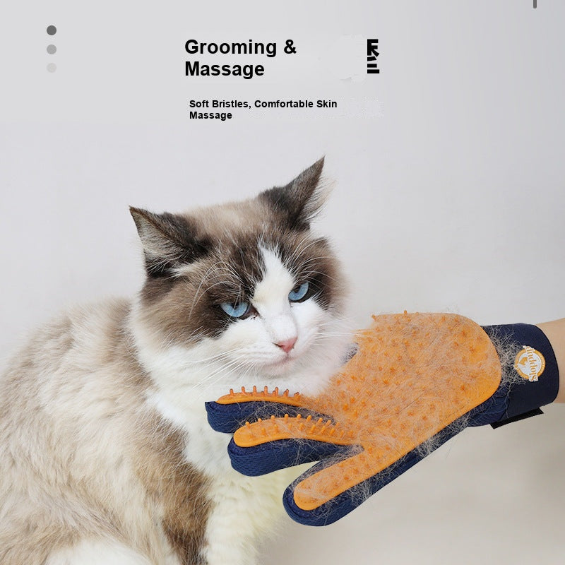 Pet Grooming Brush Products Massage Gloves