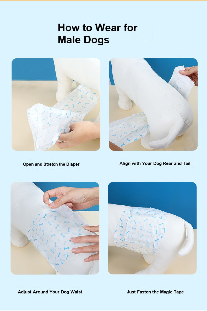 Dog Diapers Changing - Physiological Pants Puppies