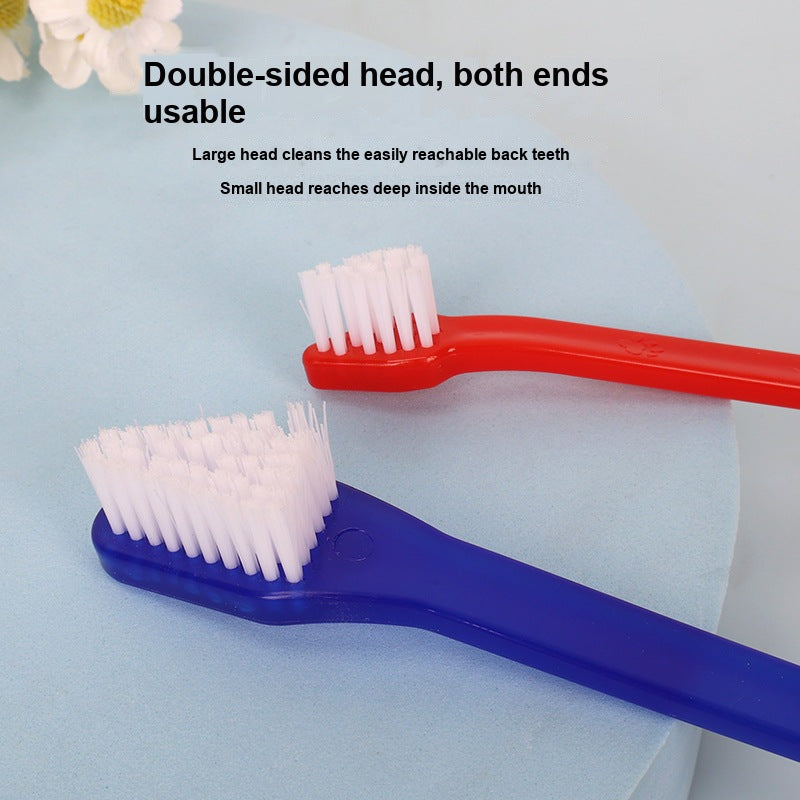 Pet Toothbrush For Cats Dogs - Teeth Cleaning, Oral